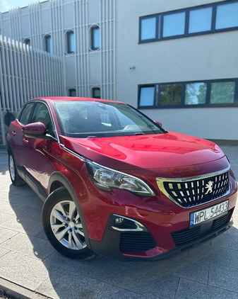 Peugeot 3008 cena 68000 przebieg: 98500, rok produkcji 2019 z Pelplin małe 29